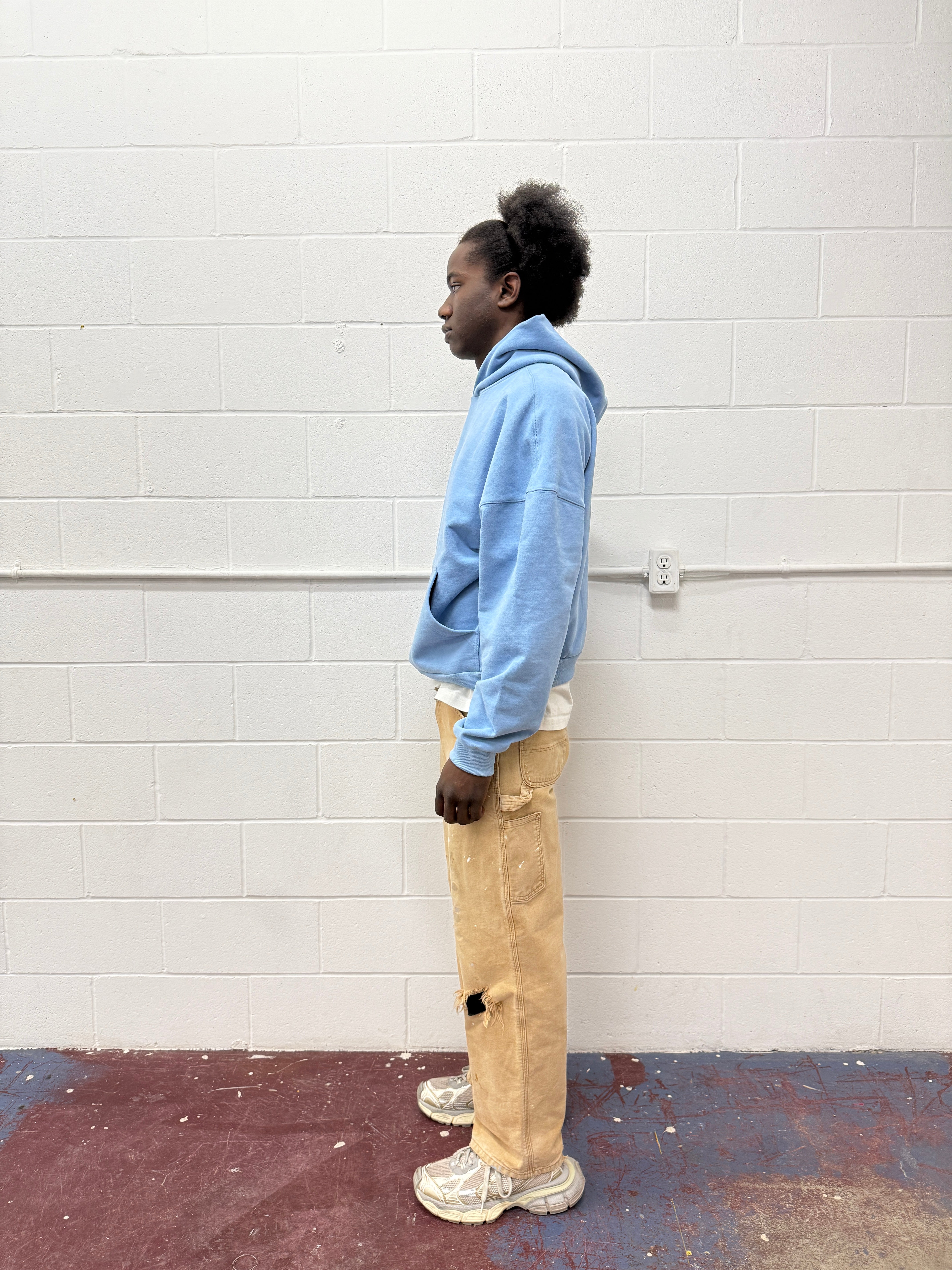 Blue Hoodie